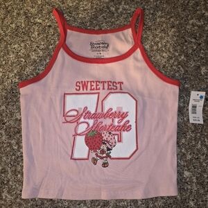Strawberry Shortcake Cropped Tank Top